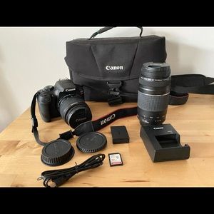 Canon EOS Rebel T6 |EF 18-55mm & EF 75-300mm Lens